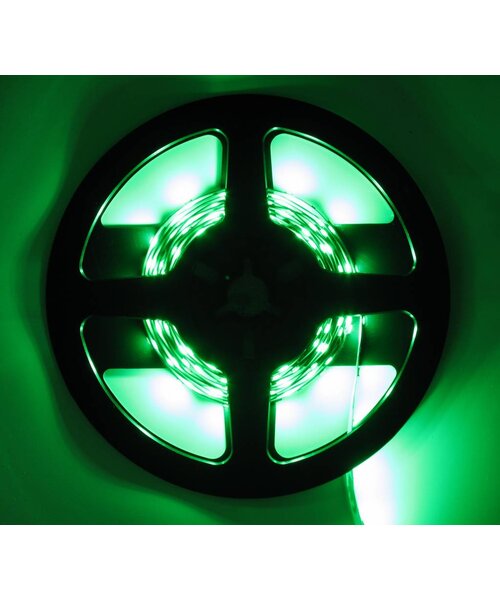 PowerLED Groen 0,5 t/m 2,5 Meter 60LED per meter 12 Volt