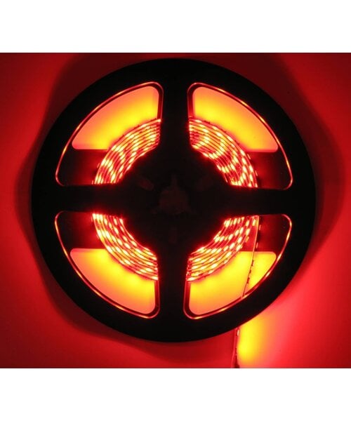 PowerLED Rood 0,5 t/m 2,5 Meter 120LED per meter 12 Volt