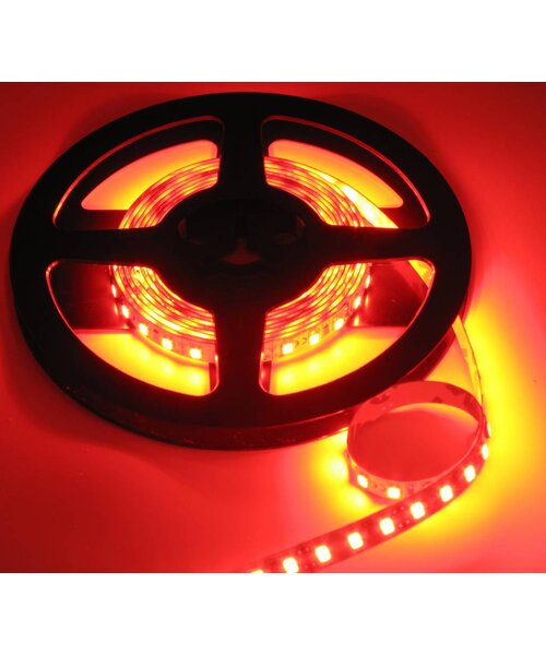 PowerLED Rood 0,5 t/m 2,5 Meter 120LED per meter 12 Volt