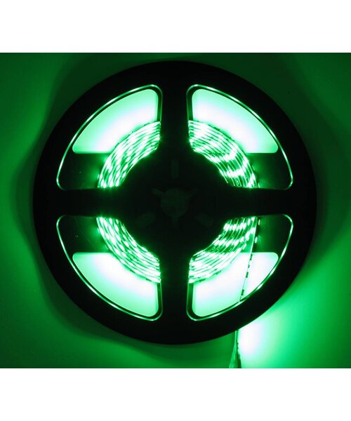 PowerLED Groen 0,5 t/m 2,5 Meter 120LED per meter 12 Volt