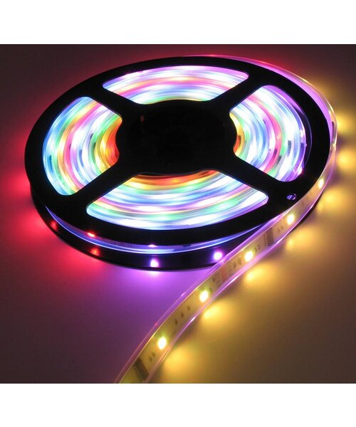 LEDStrip RGB dreamcolor 5 Meter 30 LED per meter 12 Volt