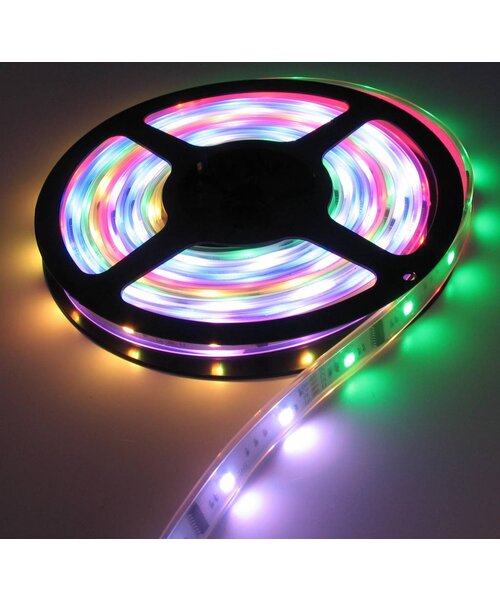 LEDStrip RGB dreamcolor 5 Meter 30 LED per meter 12 Volt