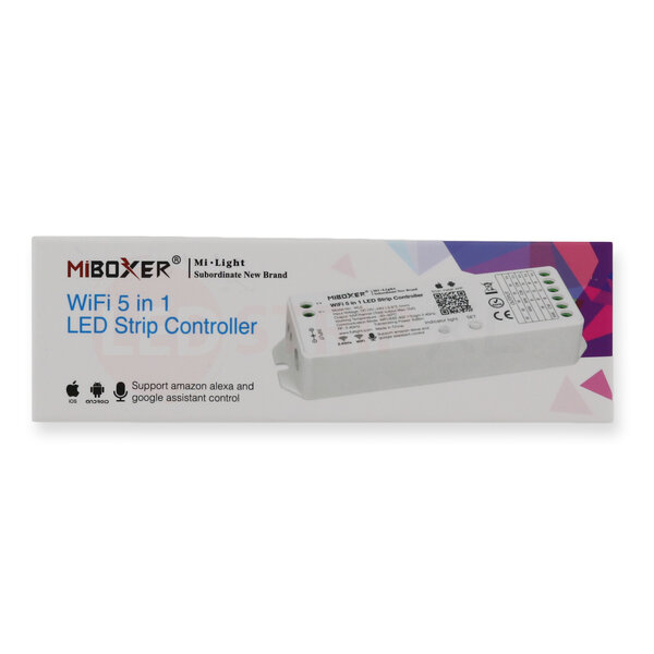 Milight / MiBoxer 5-in-1 draadloze 2.4G+WIFI Smart Controller WL5