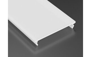 Milky cover PMMA voor architectonische profielen 100cm