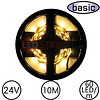 LEDStrip Warm Wit 10 Meter 60 LED per meter 24 Volt - Basic