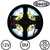 LEDStrip Koud Wit 5 Meter 60 LED per meter 12 Volt - Basic