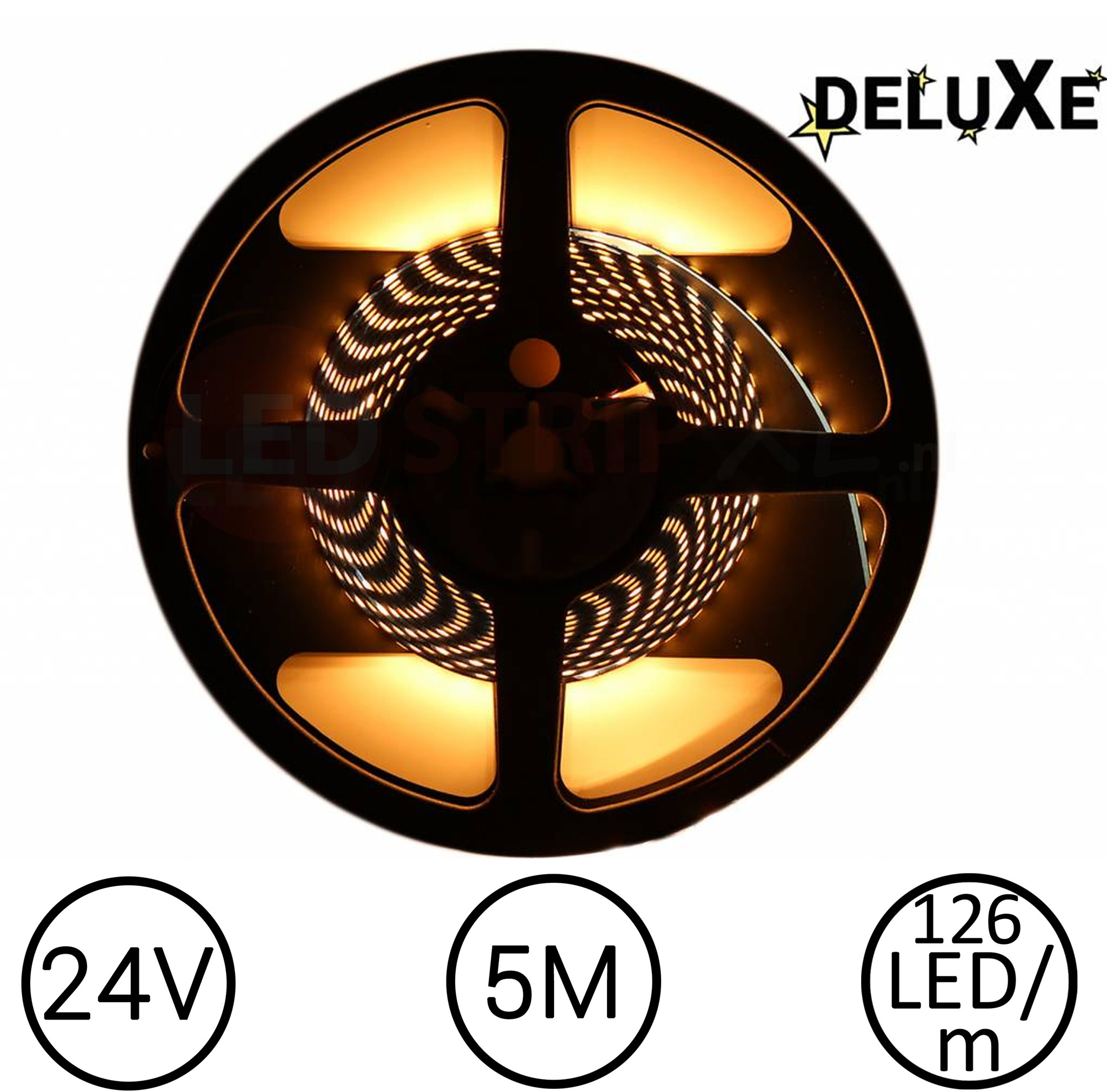 Eigenlijk rammelaar Winderig LED Strip 2200K Wit 5 meter 24V | LEDStripXL - LEDStripXL