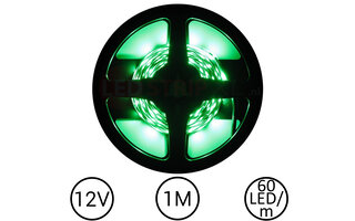 LEDStrip Groen 1 Meter 60 LED 12 Volt