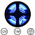 LEDStrip Blauw 1 Meter 120 LED per meter 12 Volt