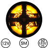 LEDStrip Geel 5 Meter 60 LED per meter 12 Volt
