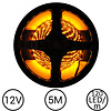 LEDStrip Geel 5 Meter 120 LED per meter 12 Volt