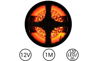 LEDStrip Oranje 1 Meter 120 LED 12 Volt