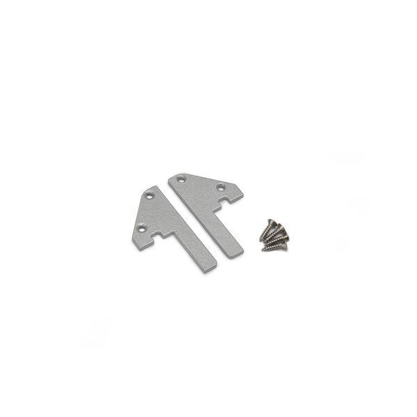 TOPMET Step10 Einddop Zilver Aluminium