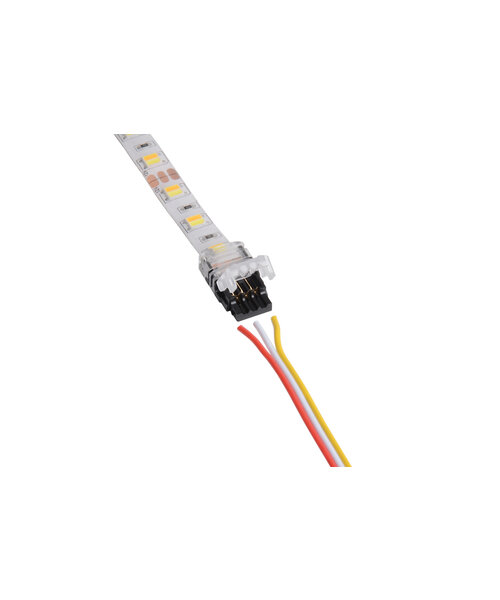 Klik Connector  voor Dual White ledstrips naar draad