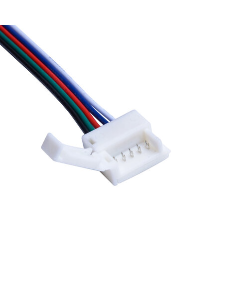 Klik Connector met draad voor RGBW LED strips Verlengen