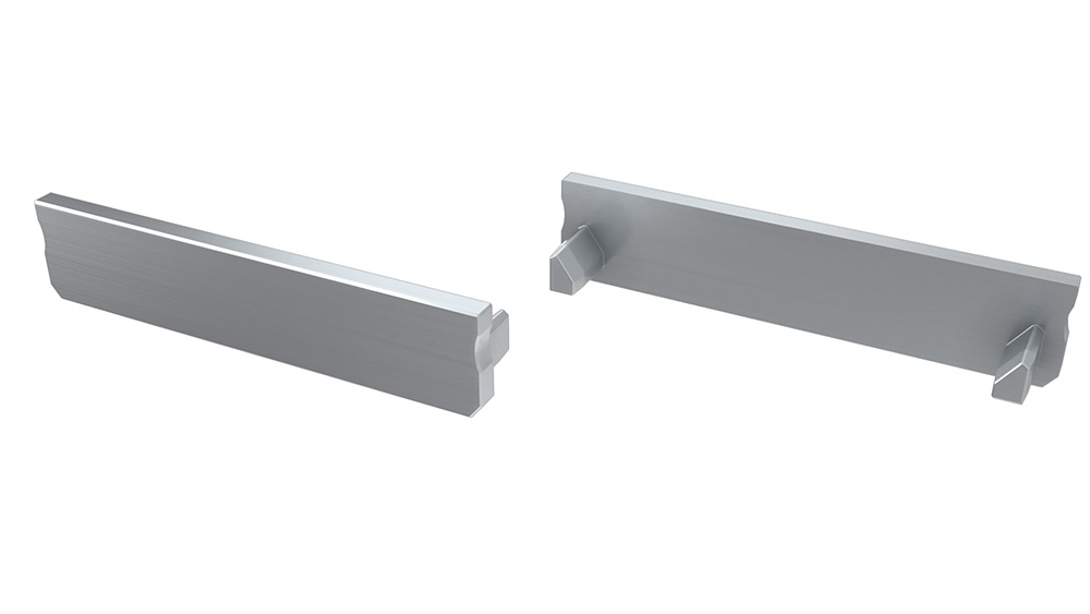 SOLIS profiel Einddop Grijs