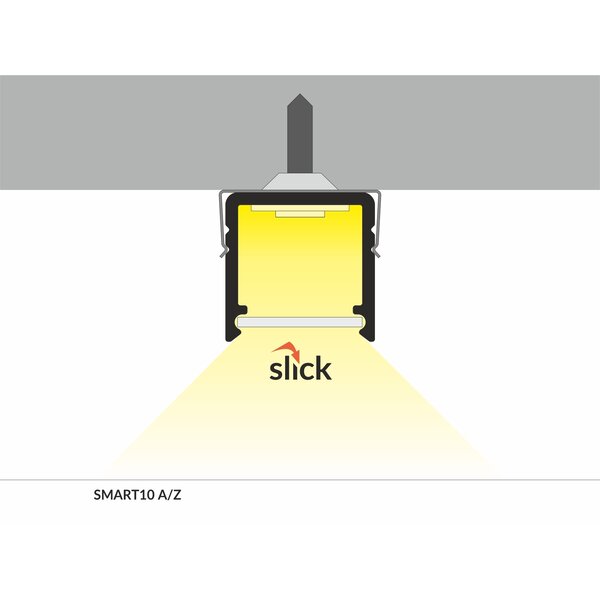 TOPMET SMART10 LED Strip profiel 1 meter geschikt voor 10mm LED Strips