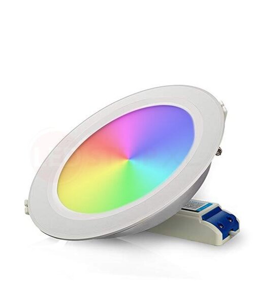 Milight / MiBoxer 9 Watt RGB + Warm Wit + Koud Wit CCT Downlight Dual White