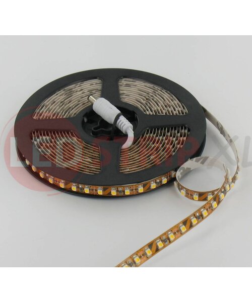 LEDStrip Warm Wit 5 Meter 120 LED 24 Volt - Basic