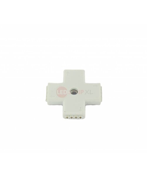Spliter Connector voor RGB LED Strips 4 hoeken