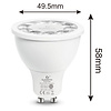 GLEDOPTO Zigbee PRO Color and White 4 Watt GU10 Spot 25° lens