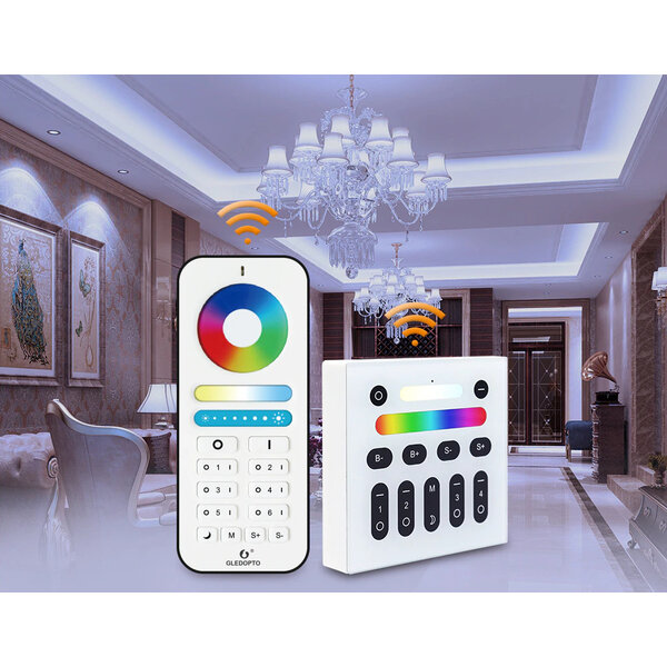 GLEDOPTO Zigbee PRO Color And White  LED Strip Controller 12 ~ 54 Volt