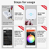 GLEDOPTO Zigbee PRO Color And White  LED Strip Controller 12 ~ 54 Volt