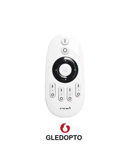 GLEDOPTO RF Afstandsbediening 4 zone voor Dual White en Single Color Controllers