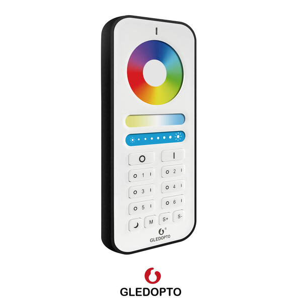 GLEDOPTO RF Color and White Afstandsbediening voor Zigbee Lampen en LED Strip Controllers