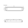 Euchips Dali en 1-10v LED Driver 200 watt 24 volt