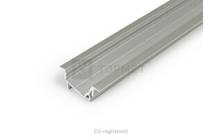 14mm Aluminium Inbouw Hoek Profiel 2 meter DIAGONAL14