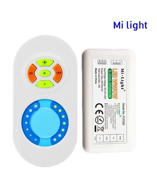 Milight / MiBoxer Dual White afstandsbediening set 2.4Ghz FUT022