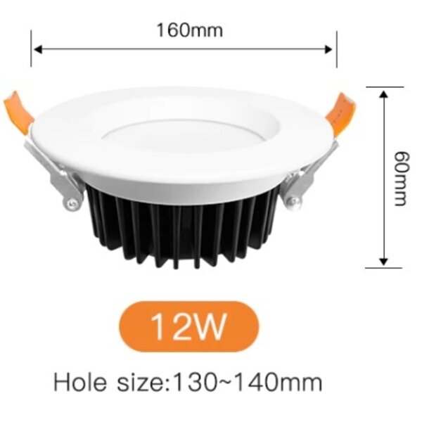 GLEDOPTO Zigbee PRO RGB+CCT Downlight 12 Watt