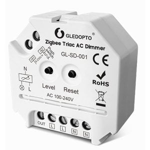 Zigbee Draadloze TRIAC 230v inbouw dimmer