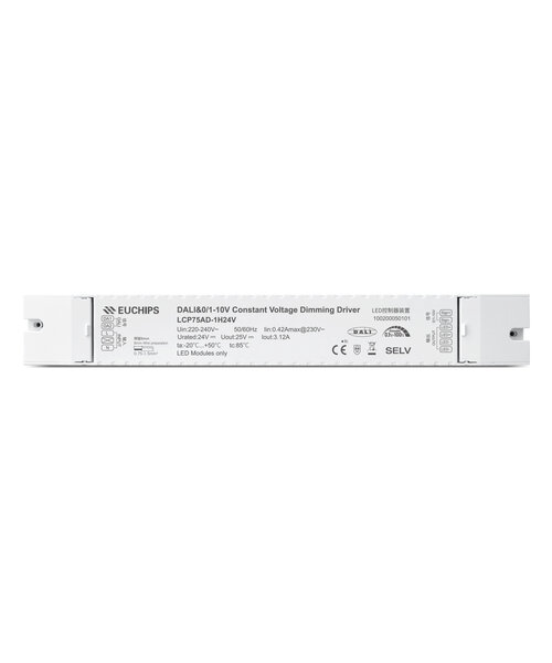 Euchips Dali en 1-10v LED Driver 75 watt 24 volt