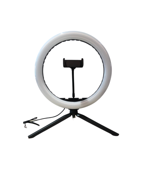 LED ring lamp met 3 lichtstanden - voor foto's en video's - diameter van 30 cm