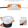 Milight / MiBoxer 6 Watt Anti-Glare RGB+CCT LED Downlight FUT070