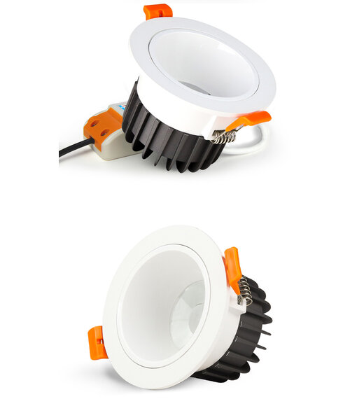 Milight / MiBoxer 6 Watt Anti-Glare RGB+CCT LED Downlight FUT070