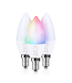 4 Watt E14 RGB+CCT Kaarslamp FUT108