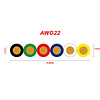 10 Meter Stroomdraad 6 Aderig RGB+CCT