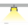 TOPMET Opbouw / Inbouw Profiel 2 Meter UNI12