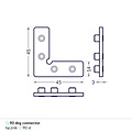 TOPMET Frame14 Q Connector 90°