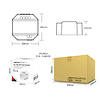 Milight / MiBoxer TRIAC Inbouw ELV LED RF 2.4Ghz AC 230v Dimmer met PushDim