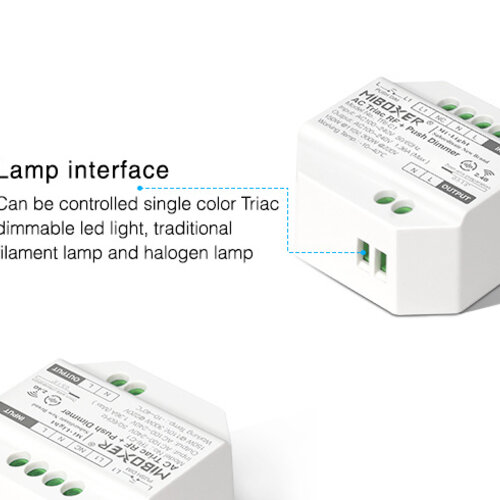 TRIAC Inbouw ELV LED RF 2.4Ghz AC 230v Dimmer LEDStripXL