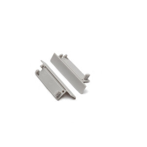 Flat8 Einddoppen set Grijs 2 stuks