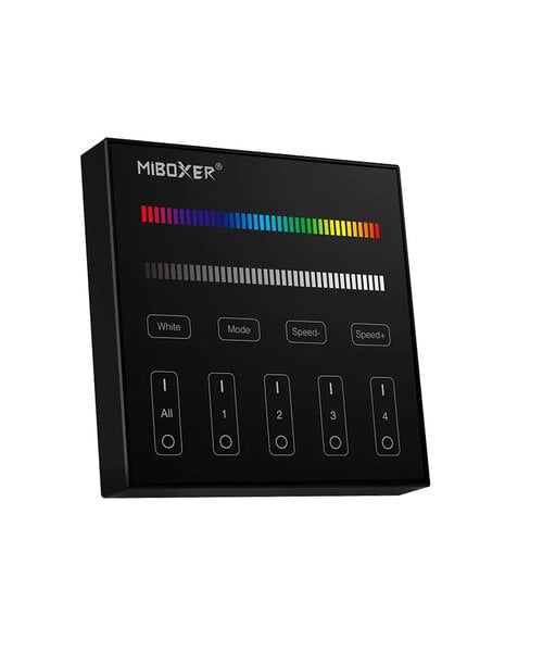 Milight / MiBoxer 2.4GHz Wandpaneel voor RGB en RGBW LED Strips