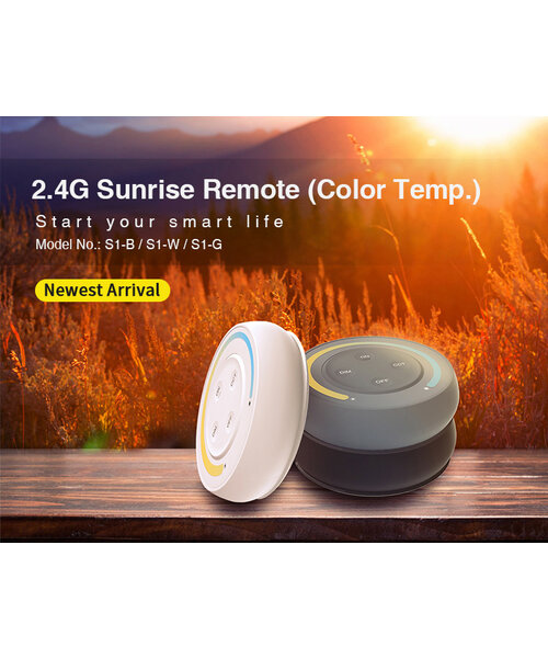 Milight / MiBoxer S1 Sunrise Wandpaneel voor Enkel kleurige- en DualWhite LEDStrip Controllers