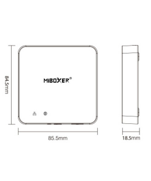 Milight / MiBoxer Bedrade Zigbee 3.0 Gateway met RJ45 Netwerkaansluiting