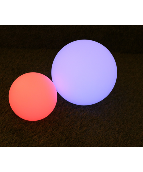 LED Decoratie Bol RGB 20cm Oplaadbaar met afstandsbediening