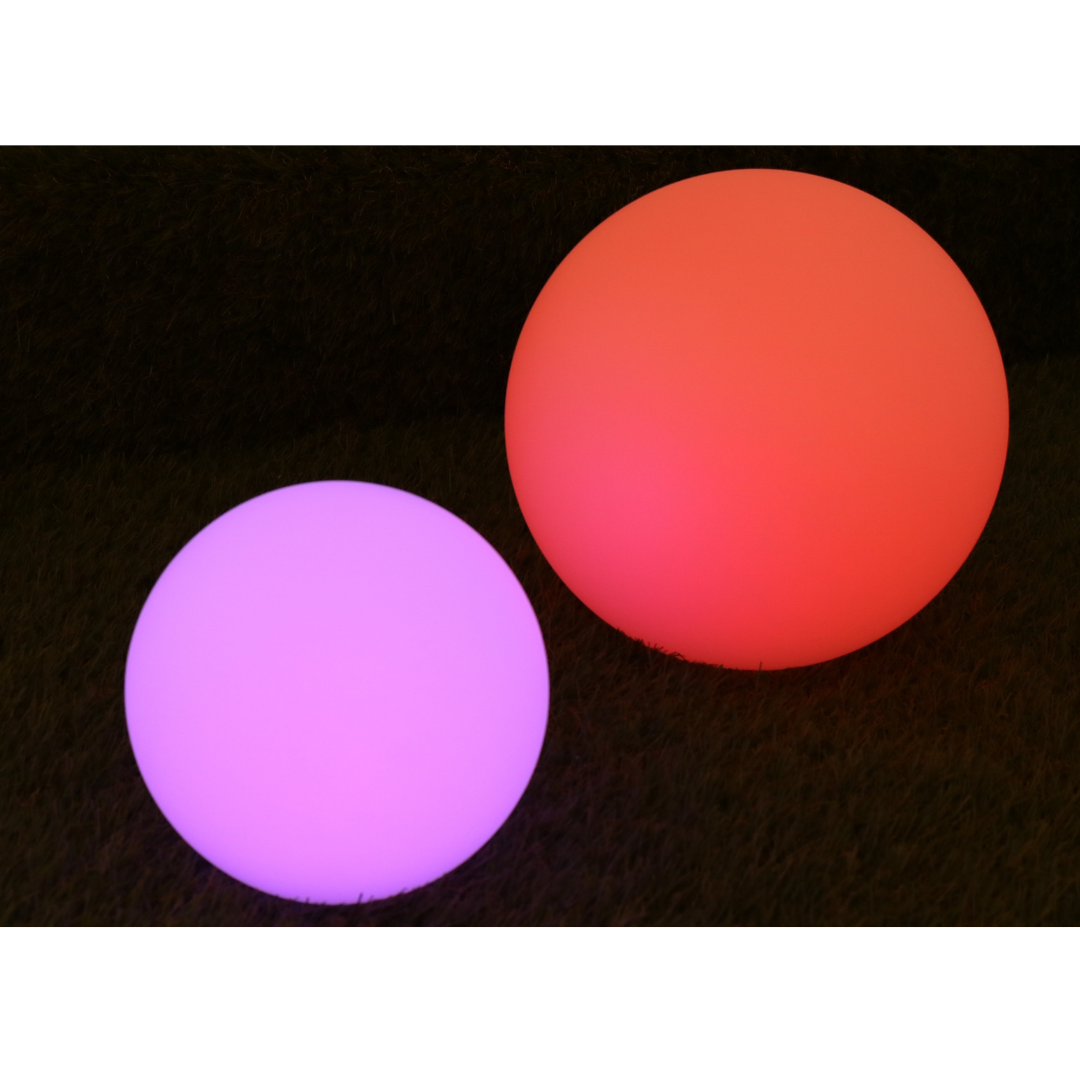 Verhuizer democratische Partij Samenwerking LED Decoratie Bol RGB 30cm Oplaadbaar met afstandsbediening - LEDStripXL